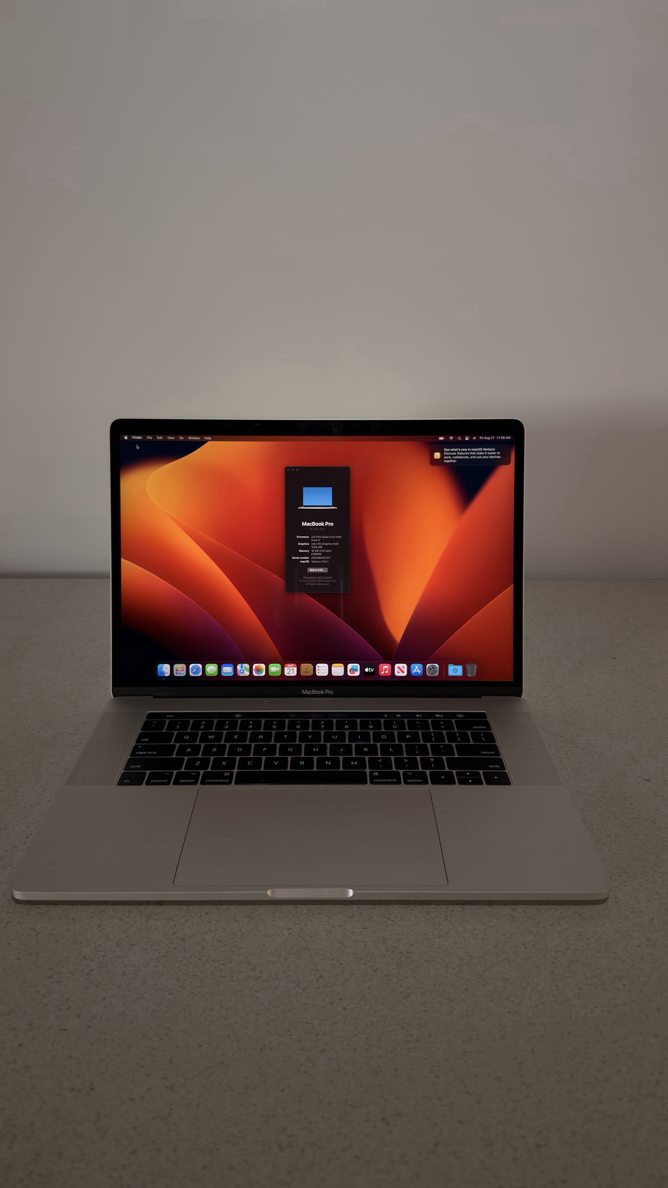 Macbook Pro A1707